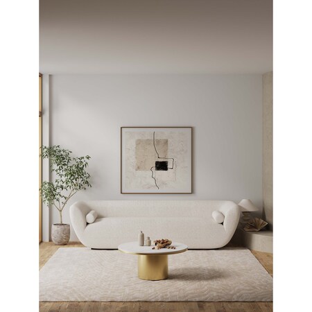 Manhattan Comfort Glenn Coffee Table in Gold CT017